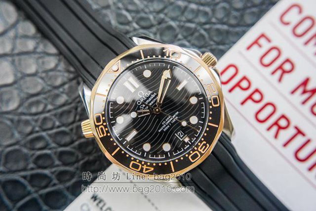 OMEGA手錶 巴塞爾全新海馬300系列潛水表 歐米茄機械男士腕表 OMEGA高端男表  hds1323